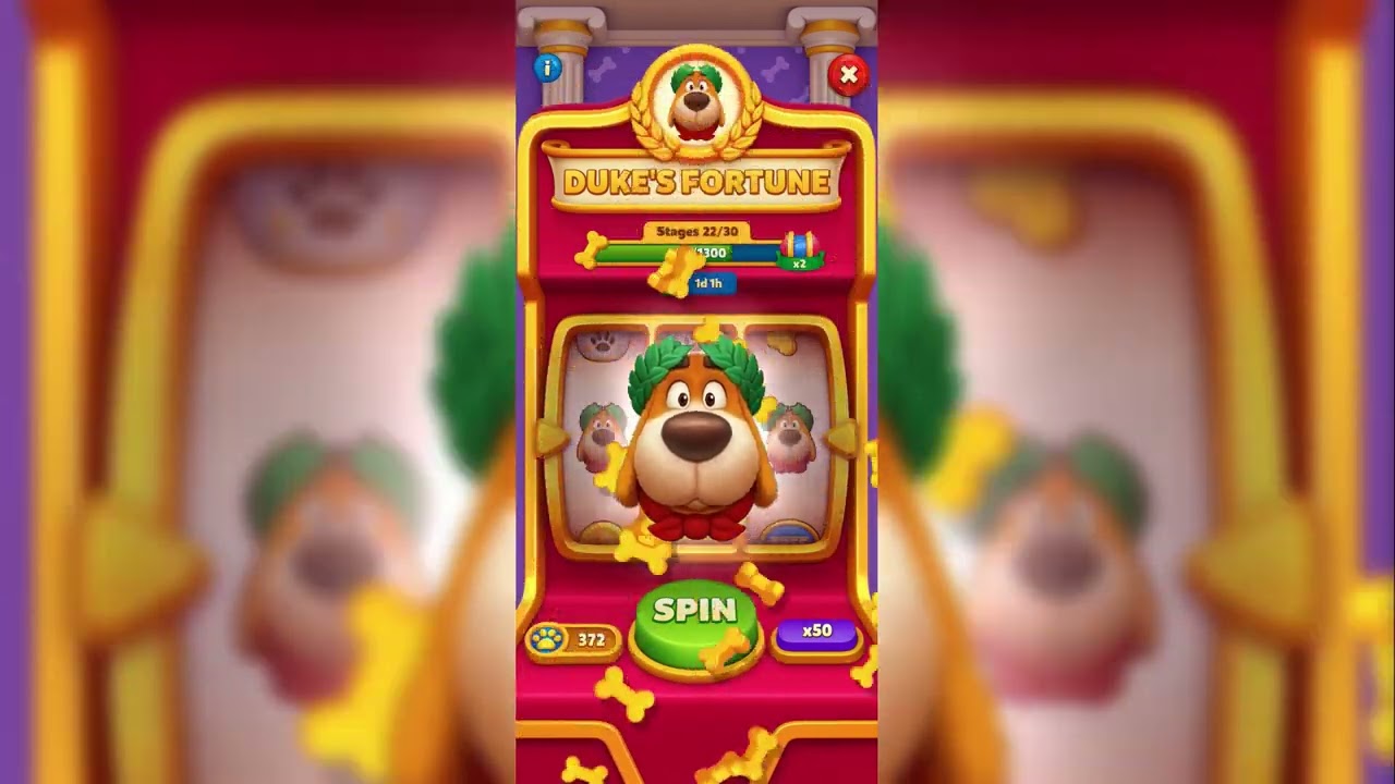 Duke's Fortune Rewards (up to Stage 25) Royal Match