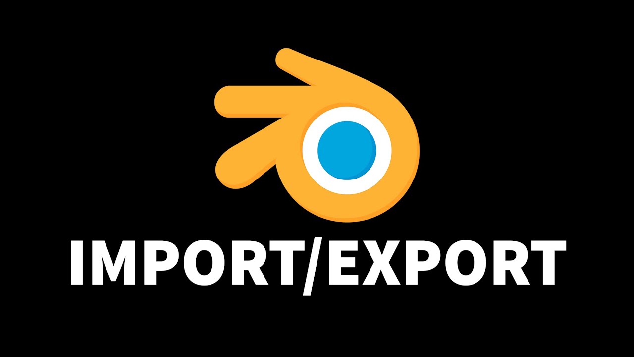 How To Import And Export Objects In Blender 3D
