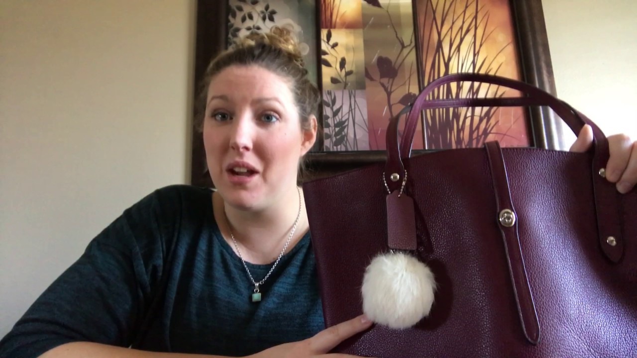 Coach market tote