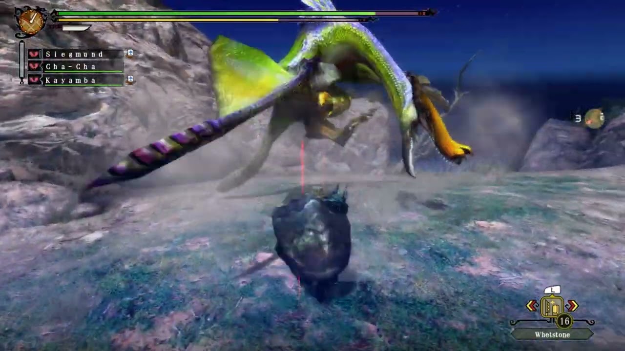 MH3U -  G-rank Qurupeco Hunt | Hammer