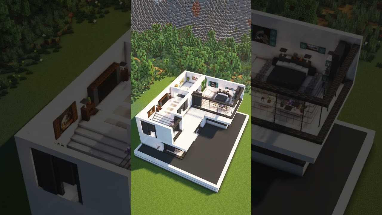 Luxury Modern House #minecraft