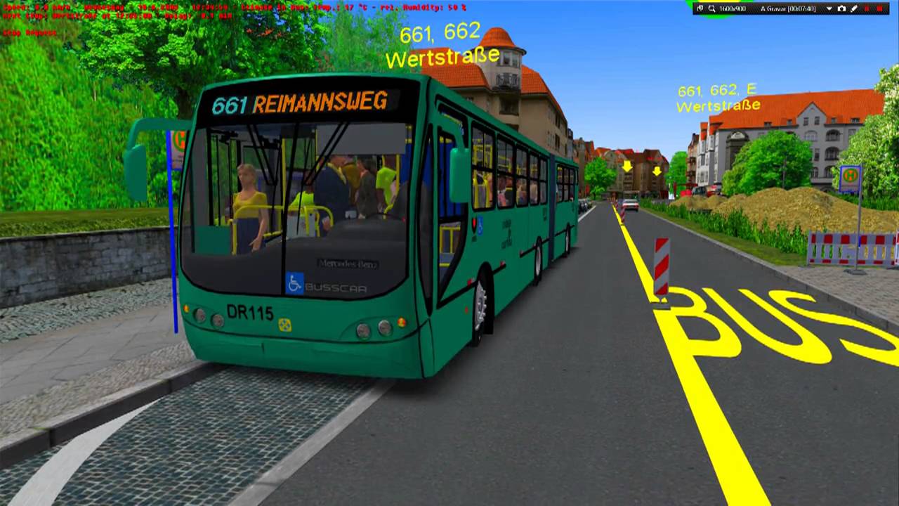 [OMSI 2] Linha 661 - Mapa Felshein - Urbanuss Pluss Articulado + G27 #OMSI2 #OMSI