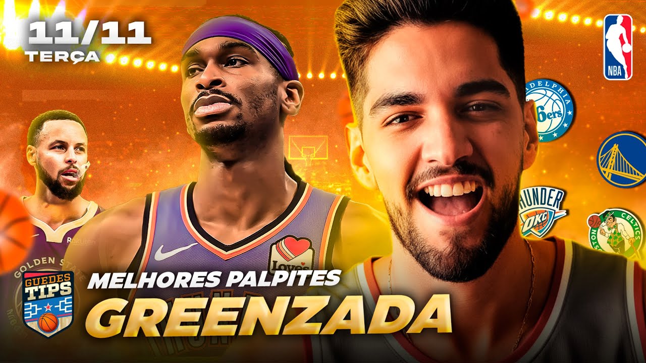 PALPITES DA NBA PARA HOJE 11 11 2025 (TER&Ccedil;A-FEIRA) + BILHETE PRONTO
