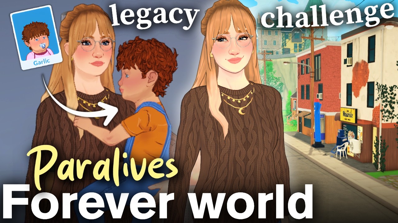 ☀️Больше семейного геймплея в Paralives! (Челлендж &laquo;Династия&raquo; в Paralives!)