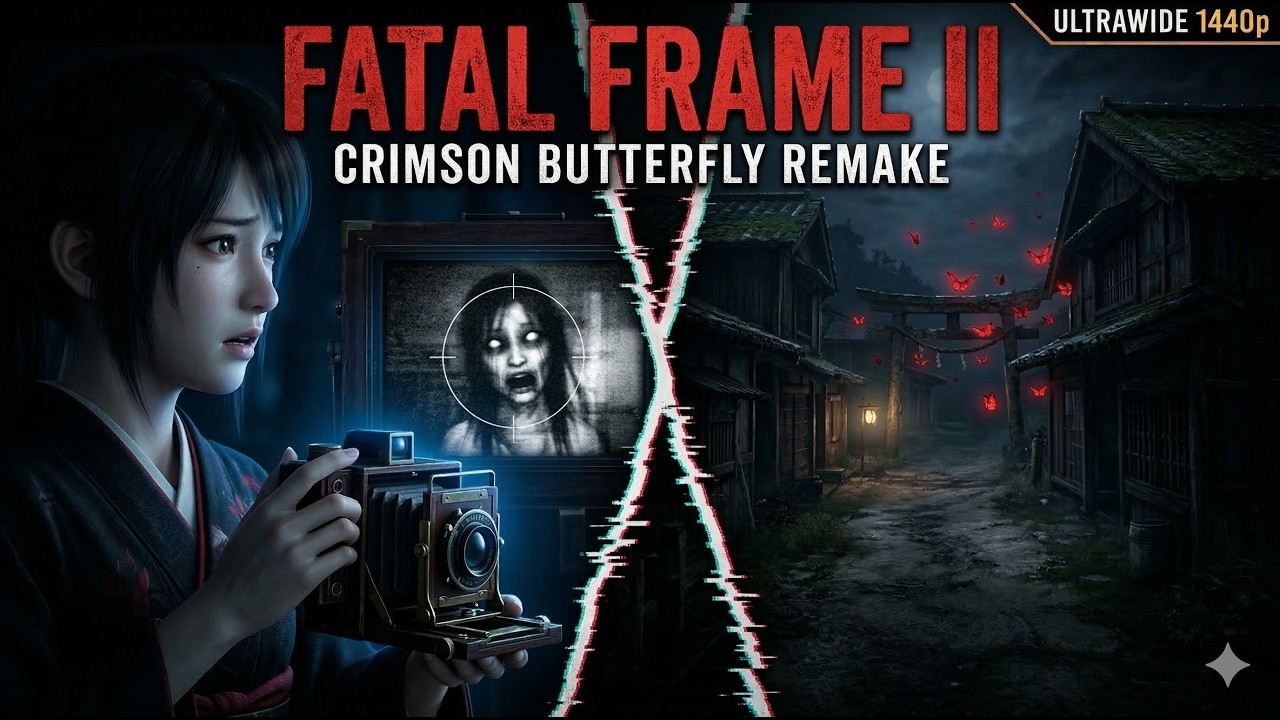 Fatal Frame 2 Remake | The Lost Village - Gameplay (Ultrawide 1440p)