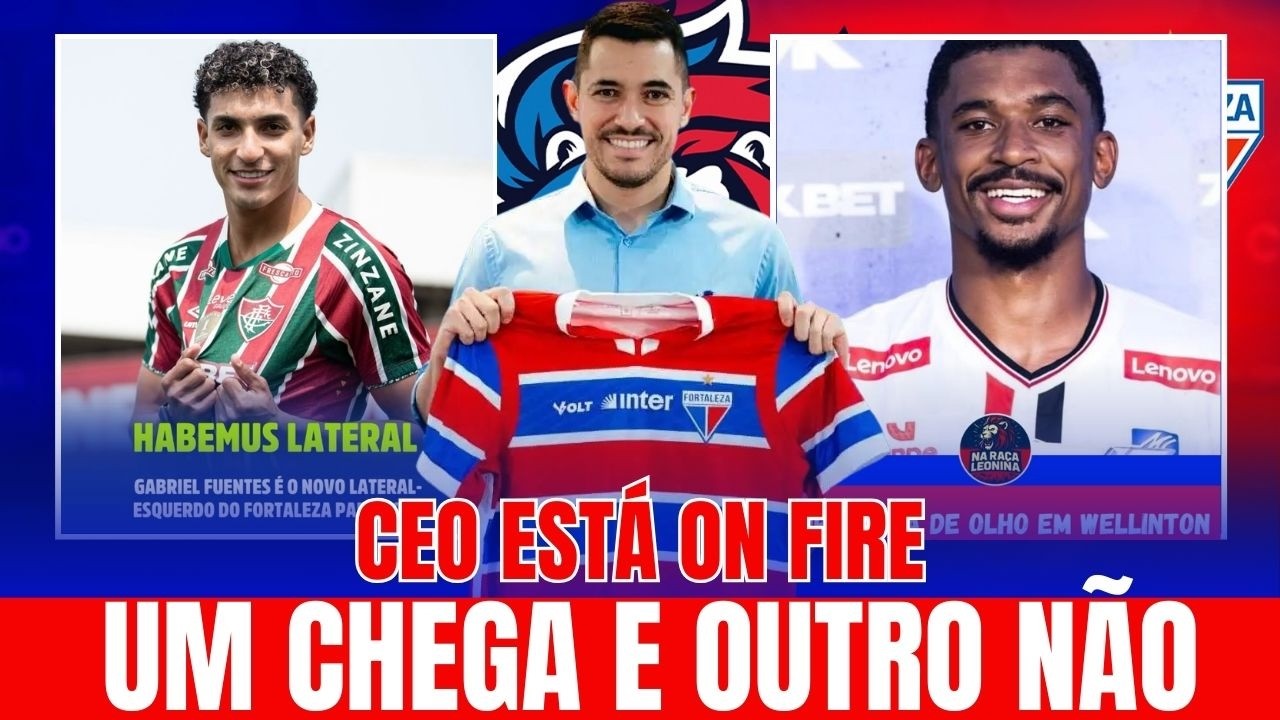 DEU BOM NA ESQUERDA E RUIM NA DIREITA // NOVO LATERAL ESQUERDO // PONTA NÃO VEM MAIS?// CEO ON FIRE