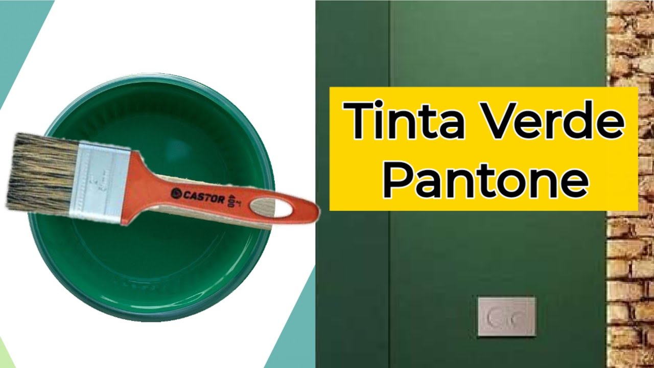 Tinta Caseira Verde Pantone Todas as Superfícies 🌻