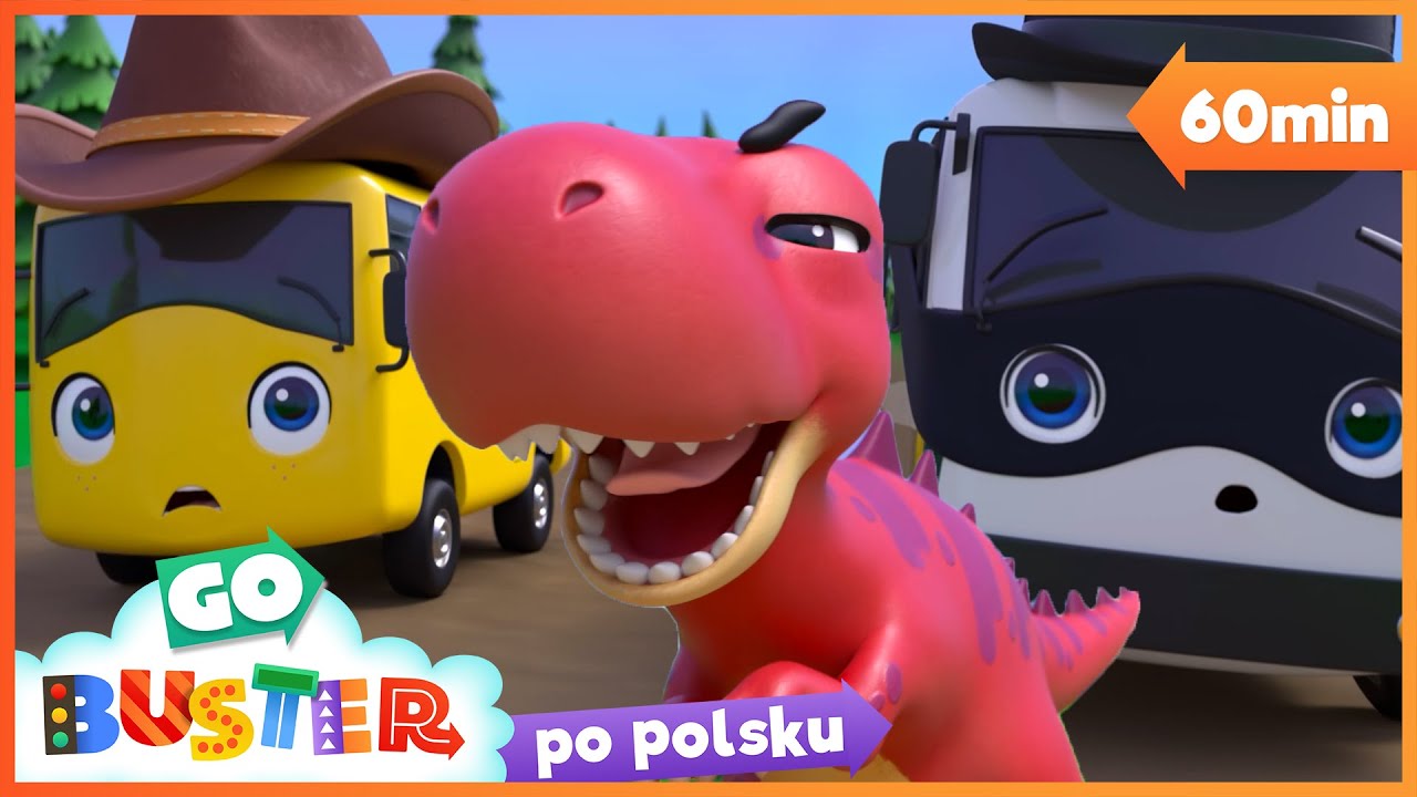 Buster bawi się z dinozaurem | @GoBusterPoPolsku  | Bajka dla dzieci | Go Buster