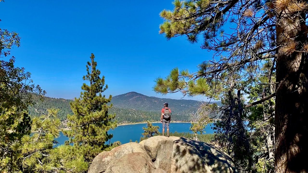 Castle Rock Trail in Big Bear California | Relaxing Hiking Video
