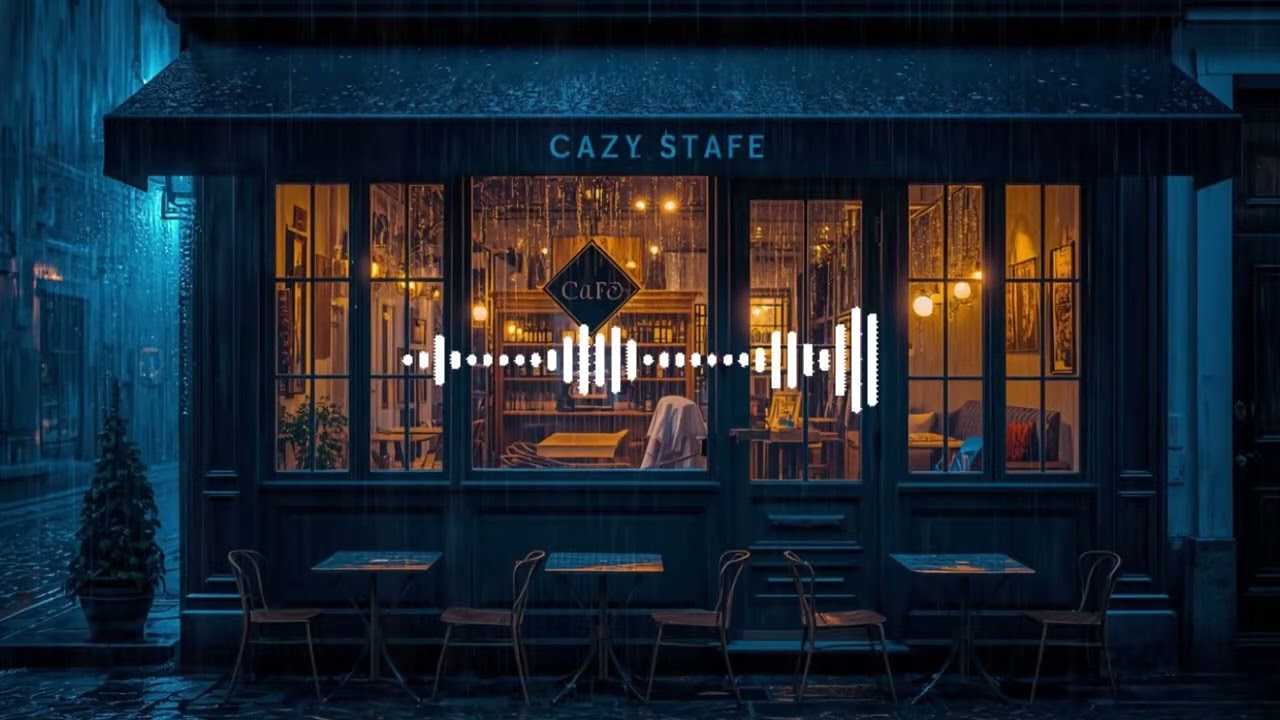 Late Night Cozy Jazz 🎷✨ | Soft Blues Café Music for Deep Relaxation