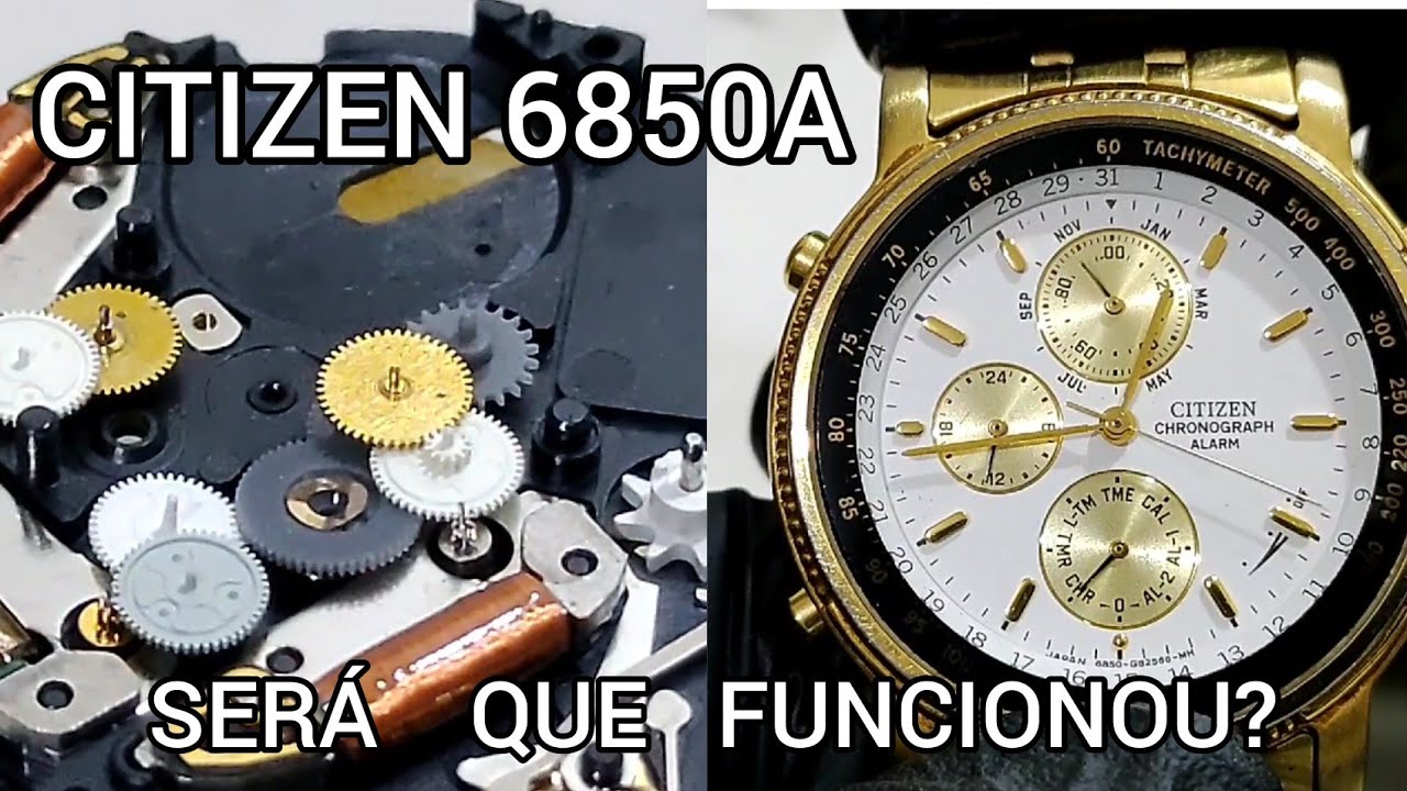 CITIZEN CRONÓGRAFO QUARTZ - REVISÃO GERAL E PILHA - LUIS FERRARESI #relogiosmasculinos