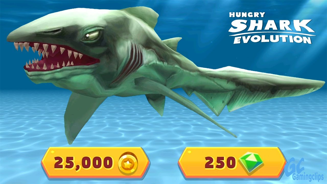 ELECTRO SHARK unlocked in Hungry Shark Evolution