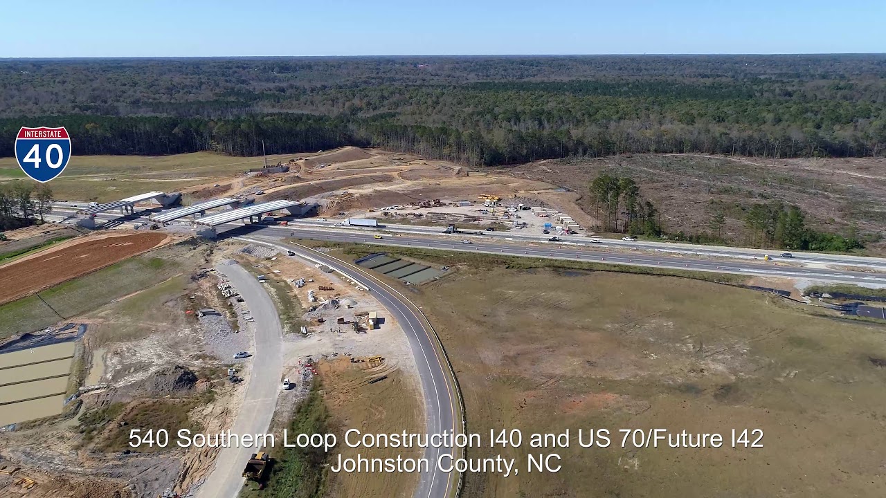 I40 - US70 (Future I42) and construction of 540 Southern Loop - 2020-11