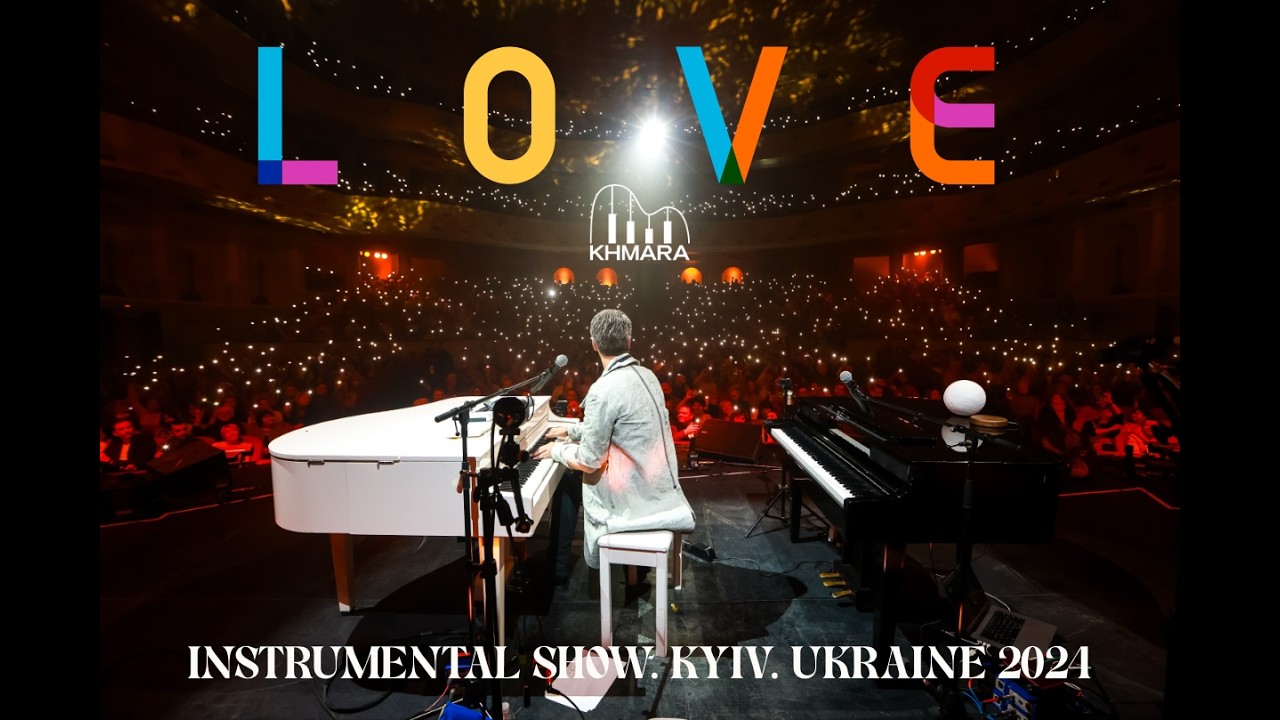 Instrumental music show. LOVE. Eugen Khmara. KYIV, UKRAINE 2024. FULL SHOW 4K