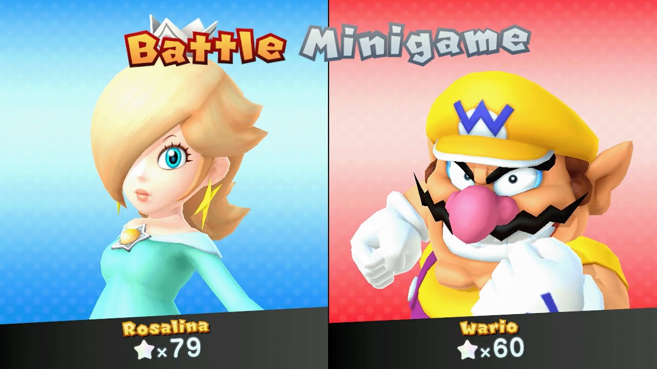 Mario Party 10 - Rosalina vs Wario - Chaos Castle
