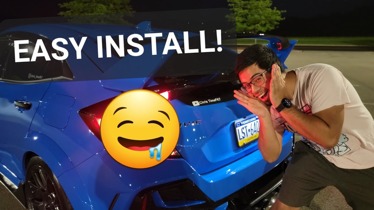 Установка задних фонарей HONDA CIVIC 10-го поколения | Ultimate Motorsports