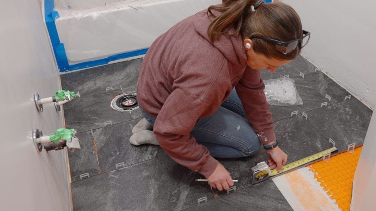 How to Tile a Bathroom Floor | DIY Step-by-Step Guide for Beginners