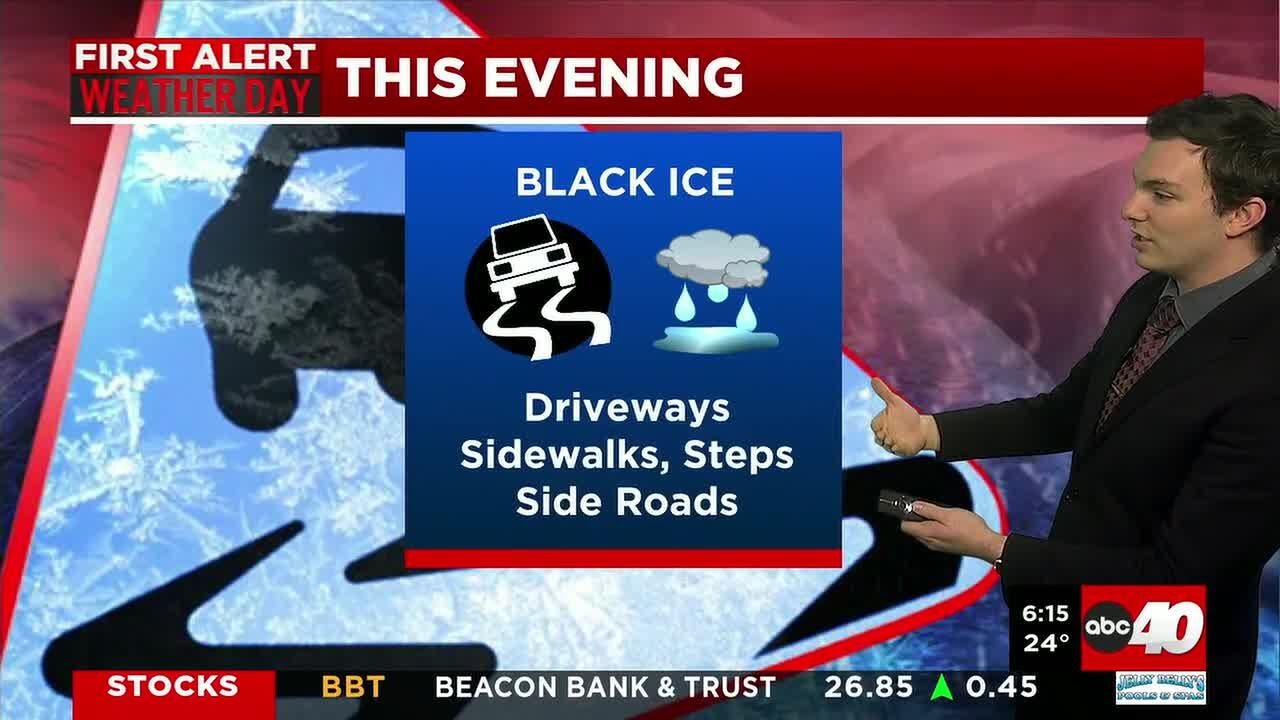 Cloudy Then Freezing Rain Tuesday Night