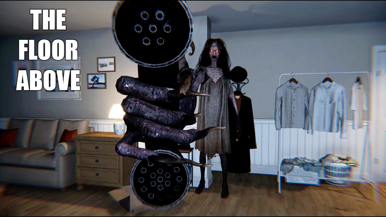 The Tall Woman All Anomalies and Scenes - The Floor Above | Psychological Anomaly Horror Game