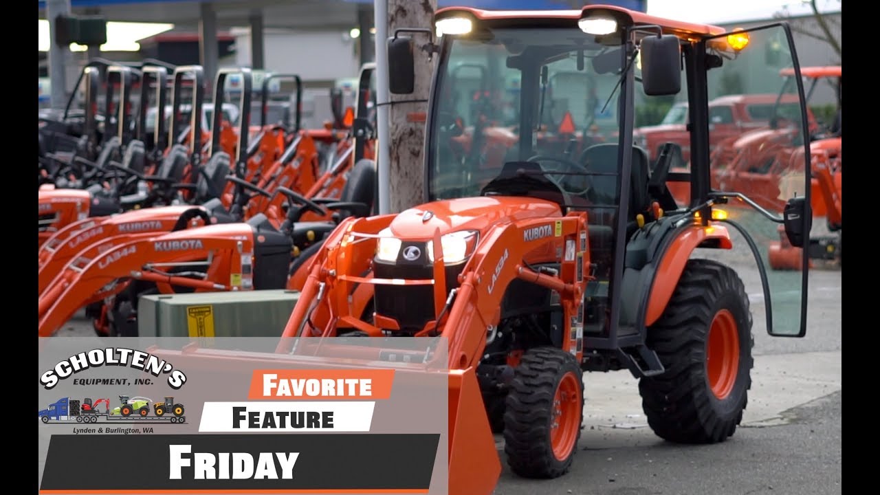 Favorite Feature Friday / Kubota B2650 SUPER CAB