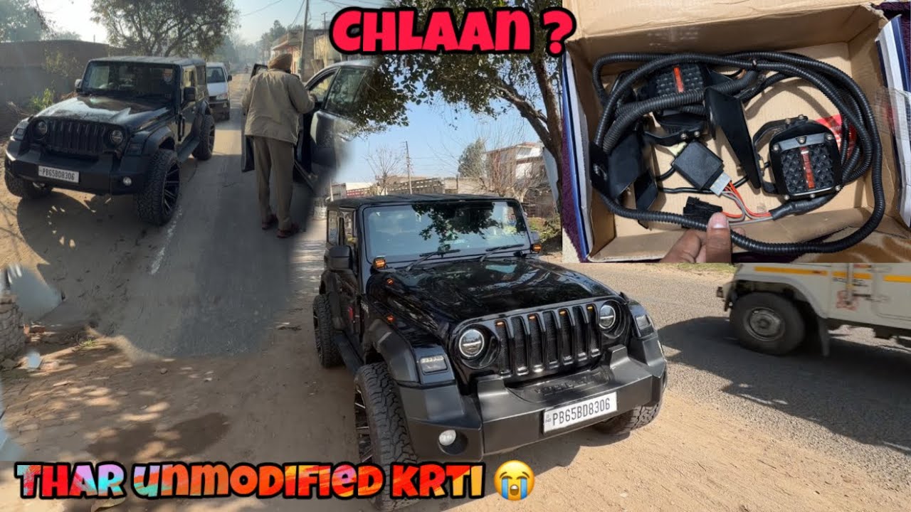 THAR UNMODIFIED KRTI ? 🥺Ludhiana ch Chlaan? 