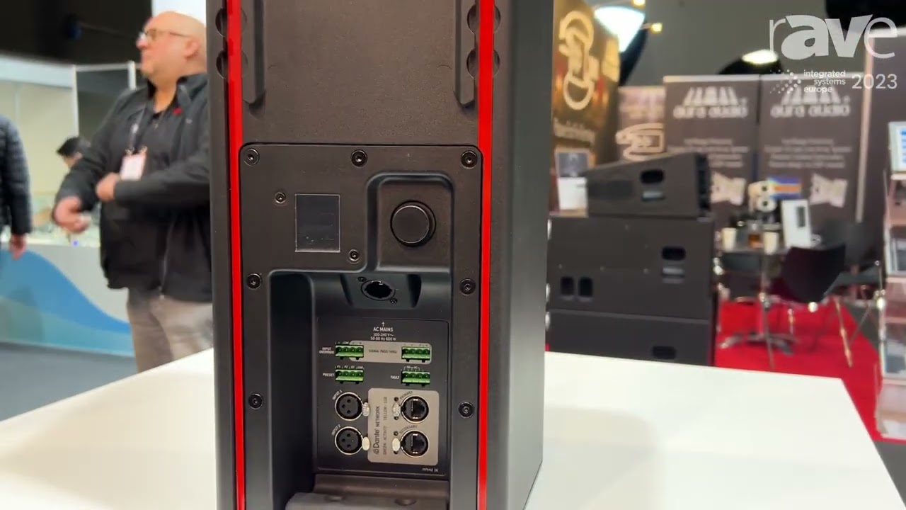 ISE 2023: EAW Exhibits AC6 Adaptive Column Loudspeaker for Portable and Installed Applications