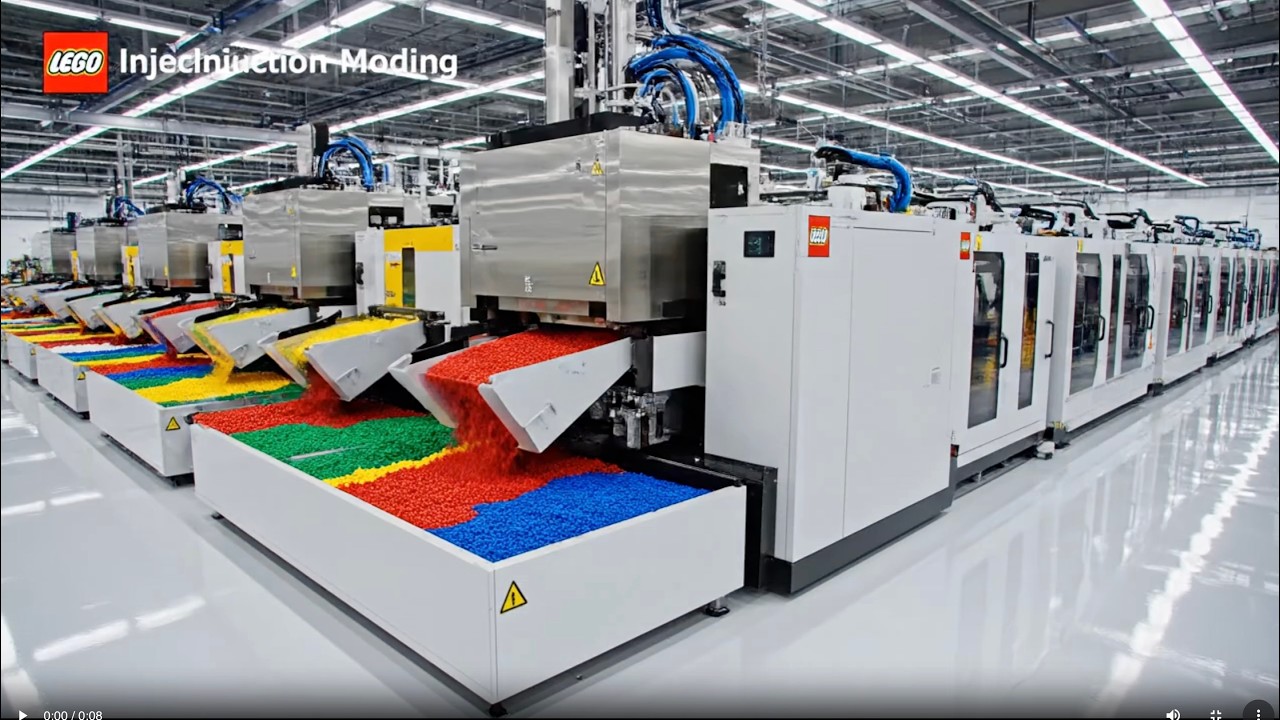 Inside Lego Factory Process. How 74.3 Billion Yearly Turnover Happens (Full Process)