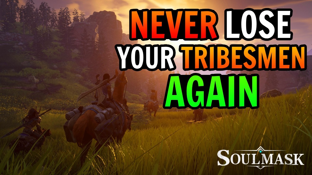 How To Permanently Keep & RESPAWN Your Tribesmen in SoulMask
