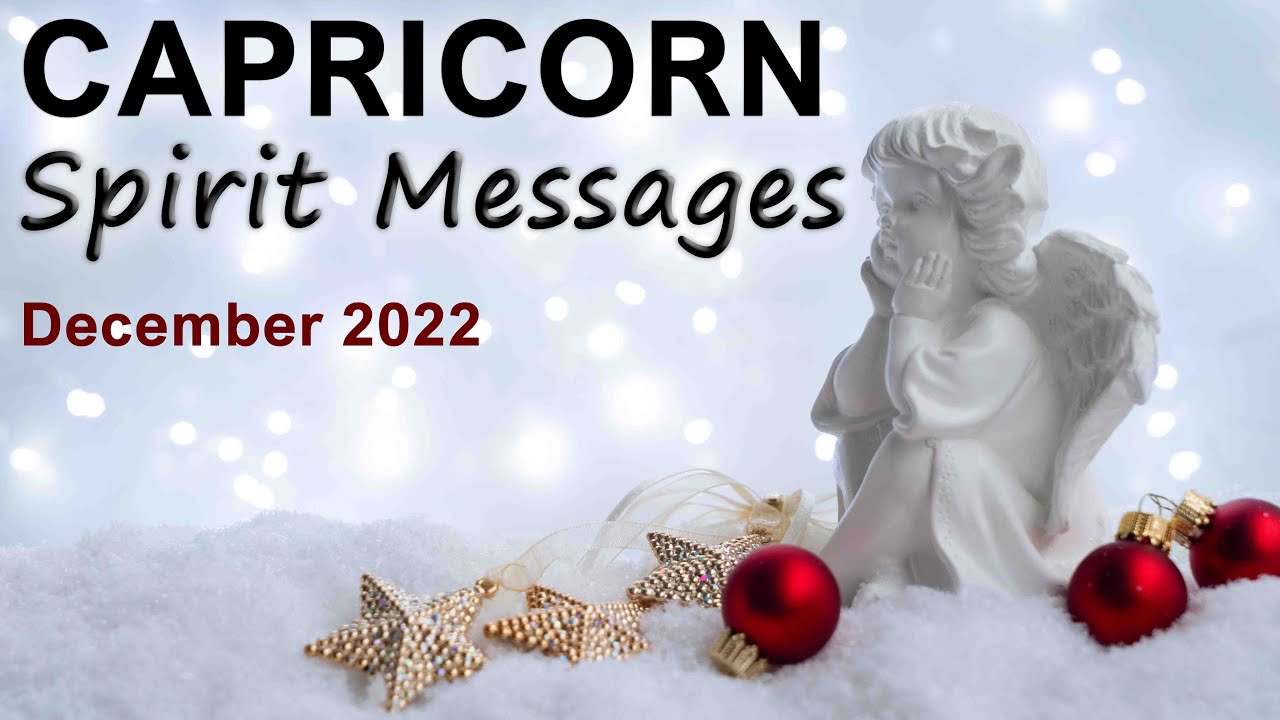 CAPRICORN SPIRIT MESSAGES 