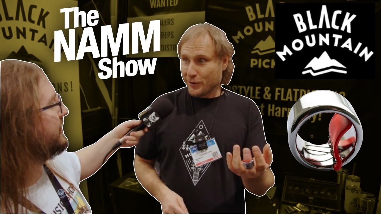Discover the Best in Show: Tungsten Slide Rings and Asteroid Picks at Black Mountain Picks Booth