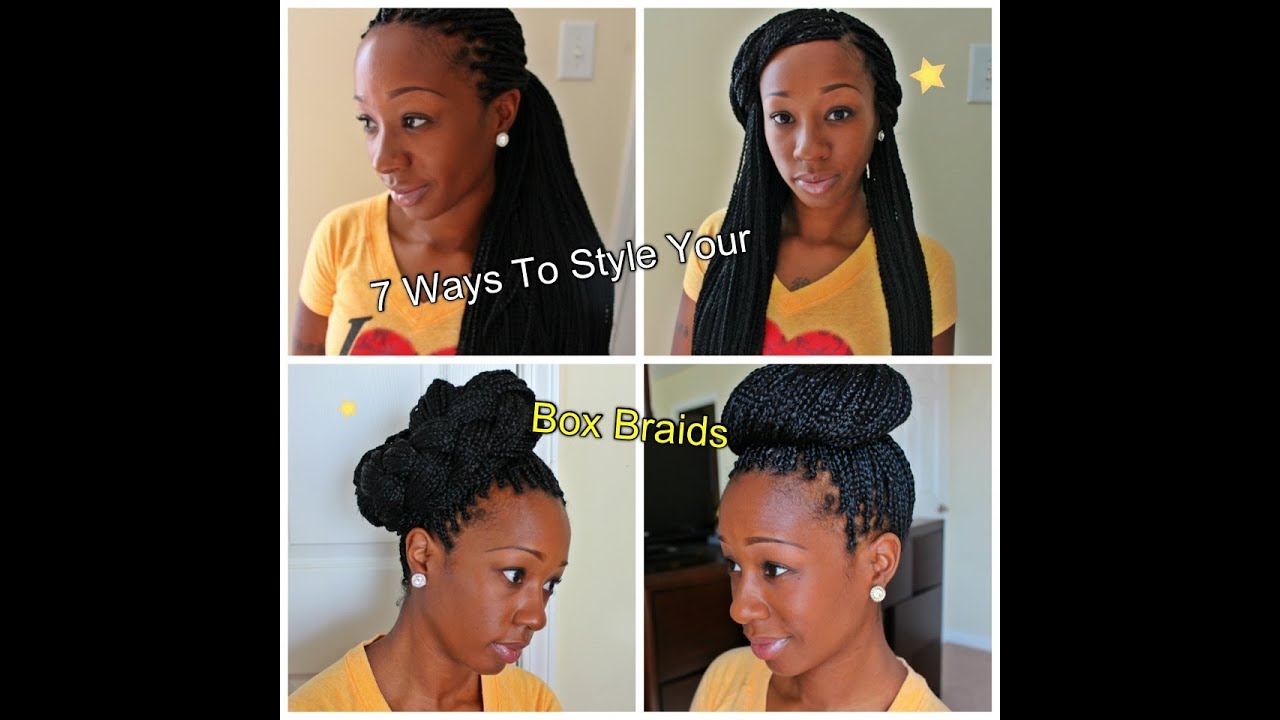 How I Style My Box Braids (7 Simple Looks)