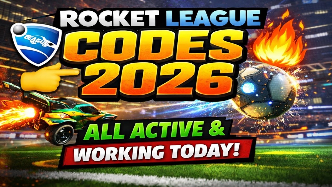 👉 Rocket League Codes 2026 🔥 All ACTIVE & Working Today