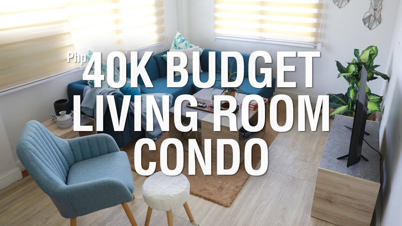 ₱ 40,000 Budget Living Room Condo | MF Home TV