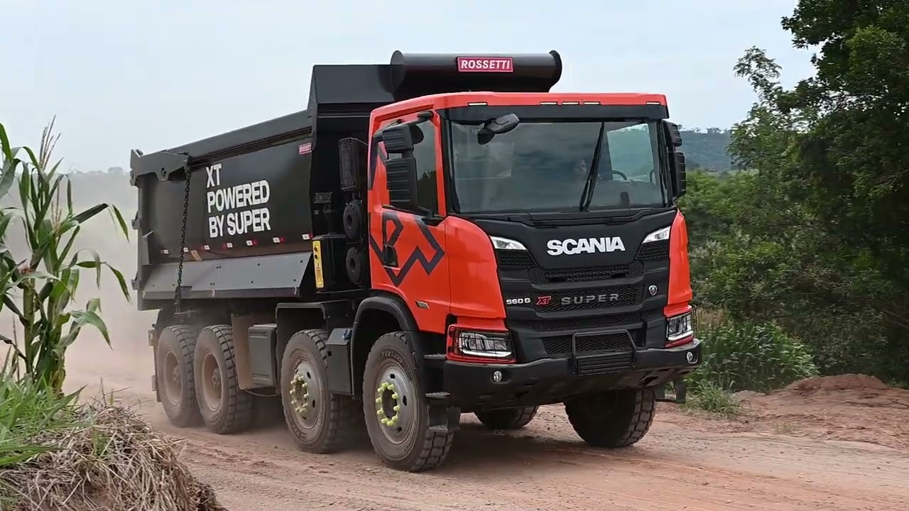 Scania lan&ccedil;a linha de caminh&otilde;es fora de estrada para minera&ccedil;&atilde;o