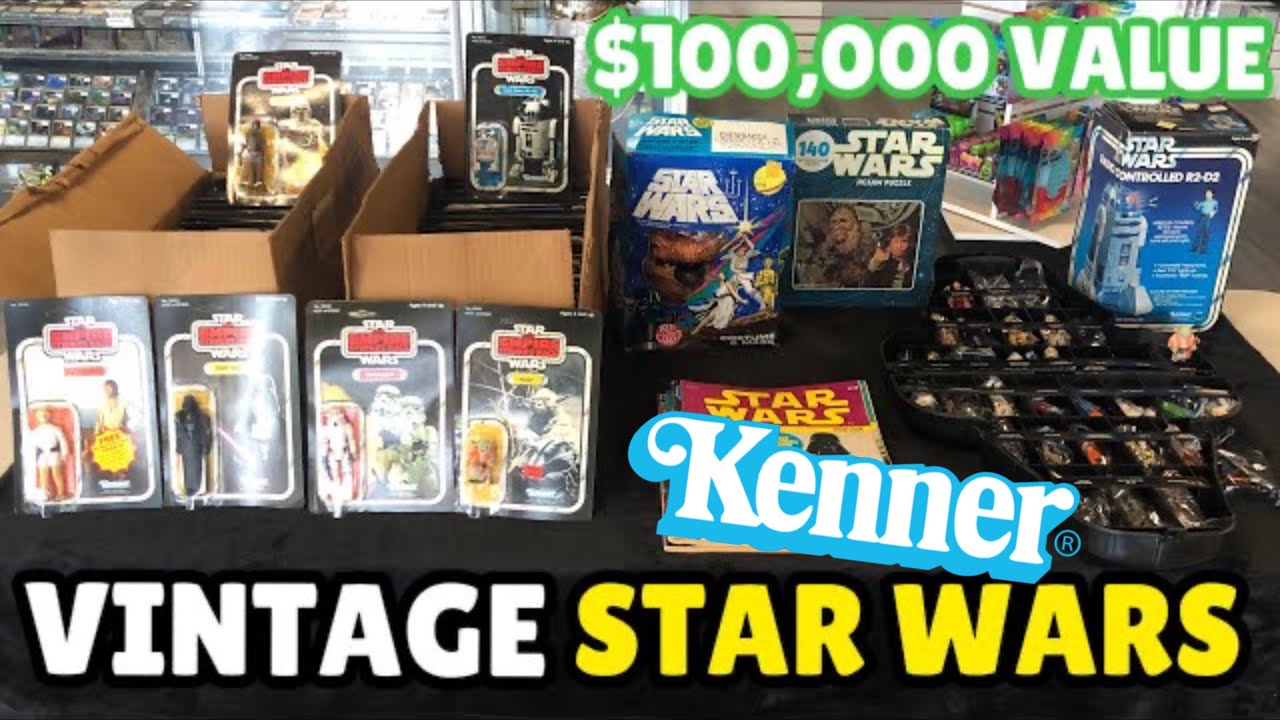One of the GREATEST VINTAGE Kenner STAR WARS Collections EVER!