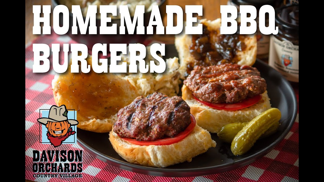 Family Recipes: Homemade BBQ Burgers