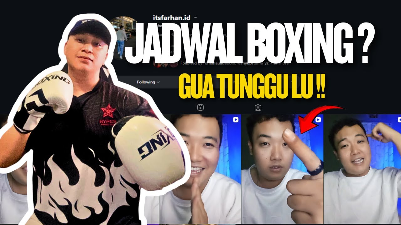 JADWAL BOXING PAI VS TUKANG NGELEM 