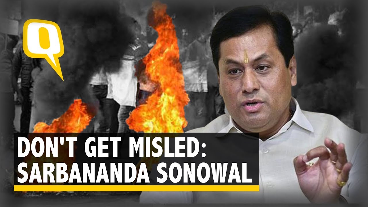 Assam CM On Protests Over CAB: Appeal the People to Maintain Peace & Not Get Misled