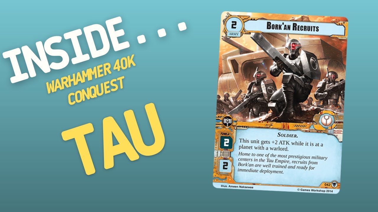 Warhammer 40000 Conquest Tau | Внутри #439