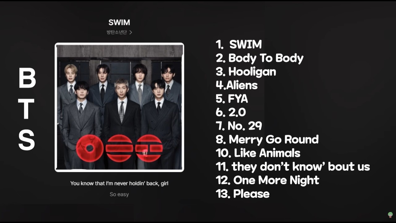 BTS(방탄소년단) - ARIRANG(아리랑) 가사포함 앨범 전곡듣기 (Full Album) KPOP Playlist
