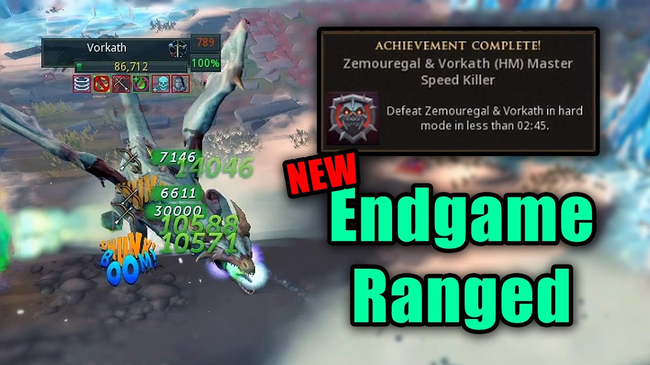 Showcasing New Ranged on RuneScape