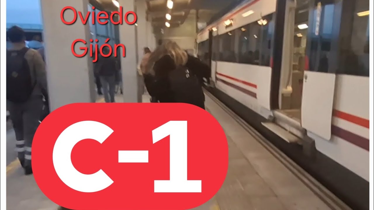 Cercanías Asturias C1 I Viaje de Oviedo a Gijón