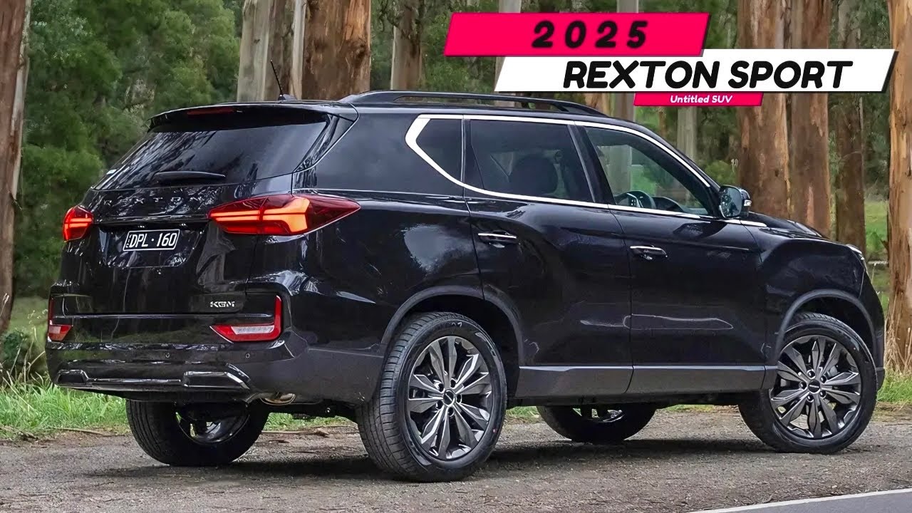 New 2025 SsangYong Rexton Sport 2.2L Turbo: Comfort Meets Innovation