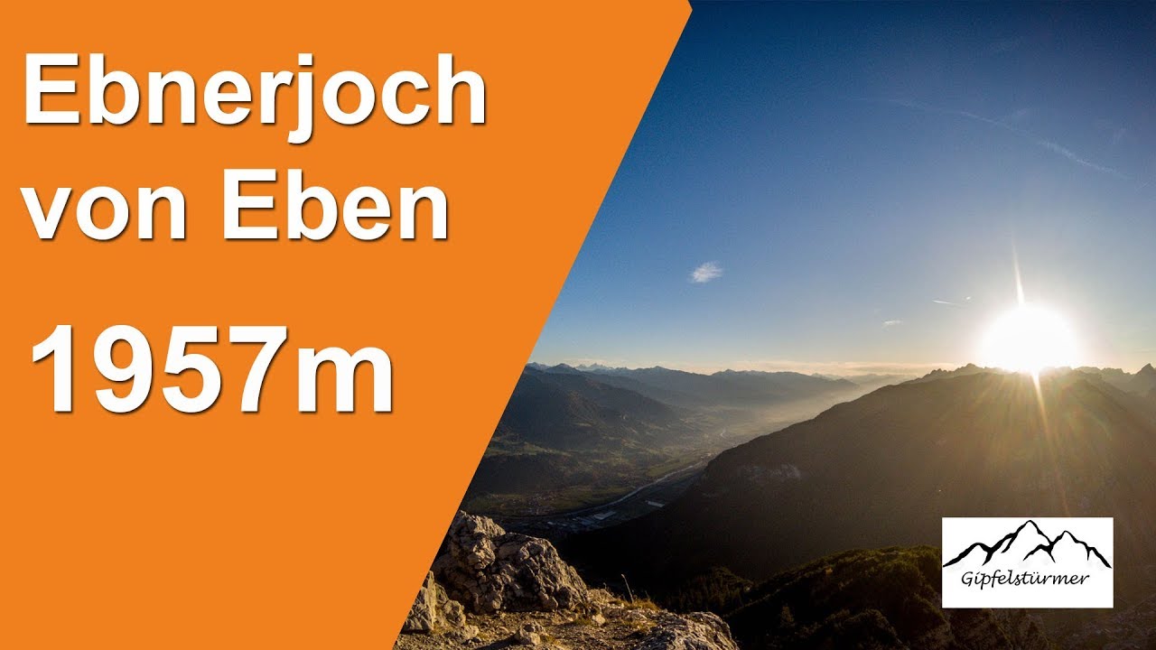 Auf das Ebnerjoch (1957) von der Notburgakirche