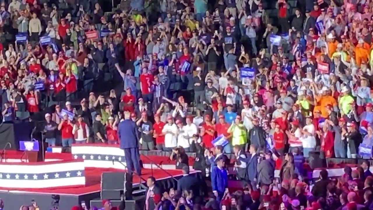 Trump's Last MAGA Rally | End Part | Last Dance | Grand Rapids, MI    11.5.2024