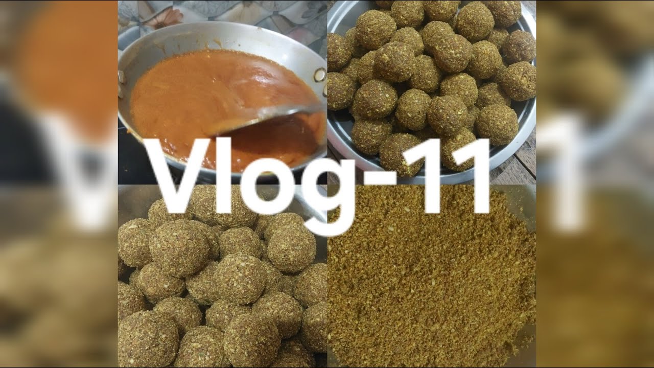 Aaj hamne yee kon se laddu banaye??||Vlog-11