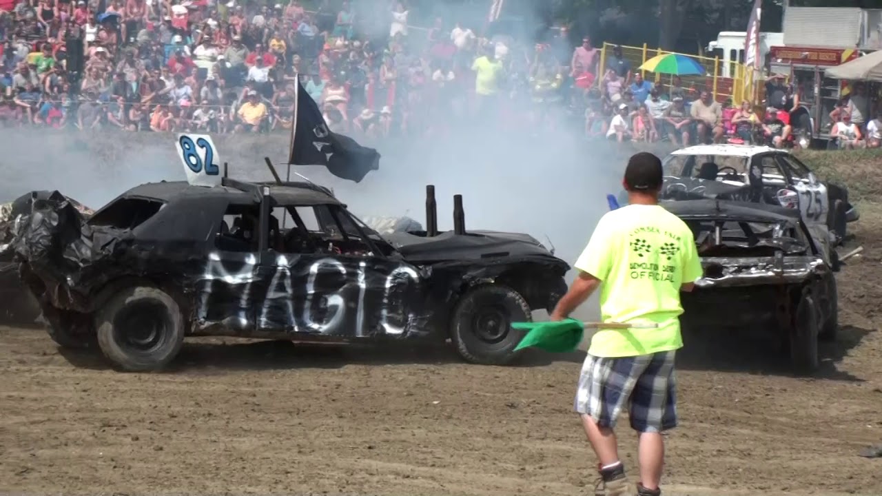 Comber Fair Demolition Derby 2017 | 8 Cylinder