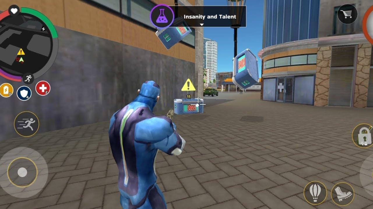 Rope Hero: Mafia City Wars - Mission #10 - Insanity and Talent