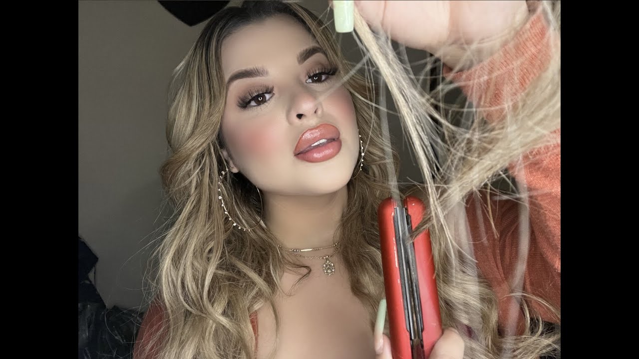 [ASMR] Straightening Your Hair RP ✨ (hair clipping)