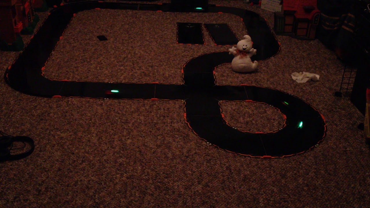 Anki overdrive racing 14 featuring Guardian, Thermo, Nuke, Corax